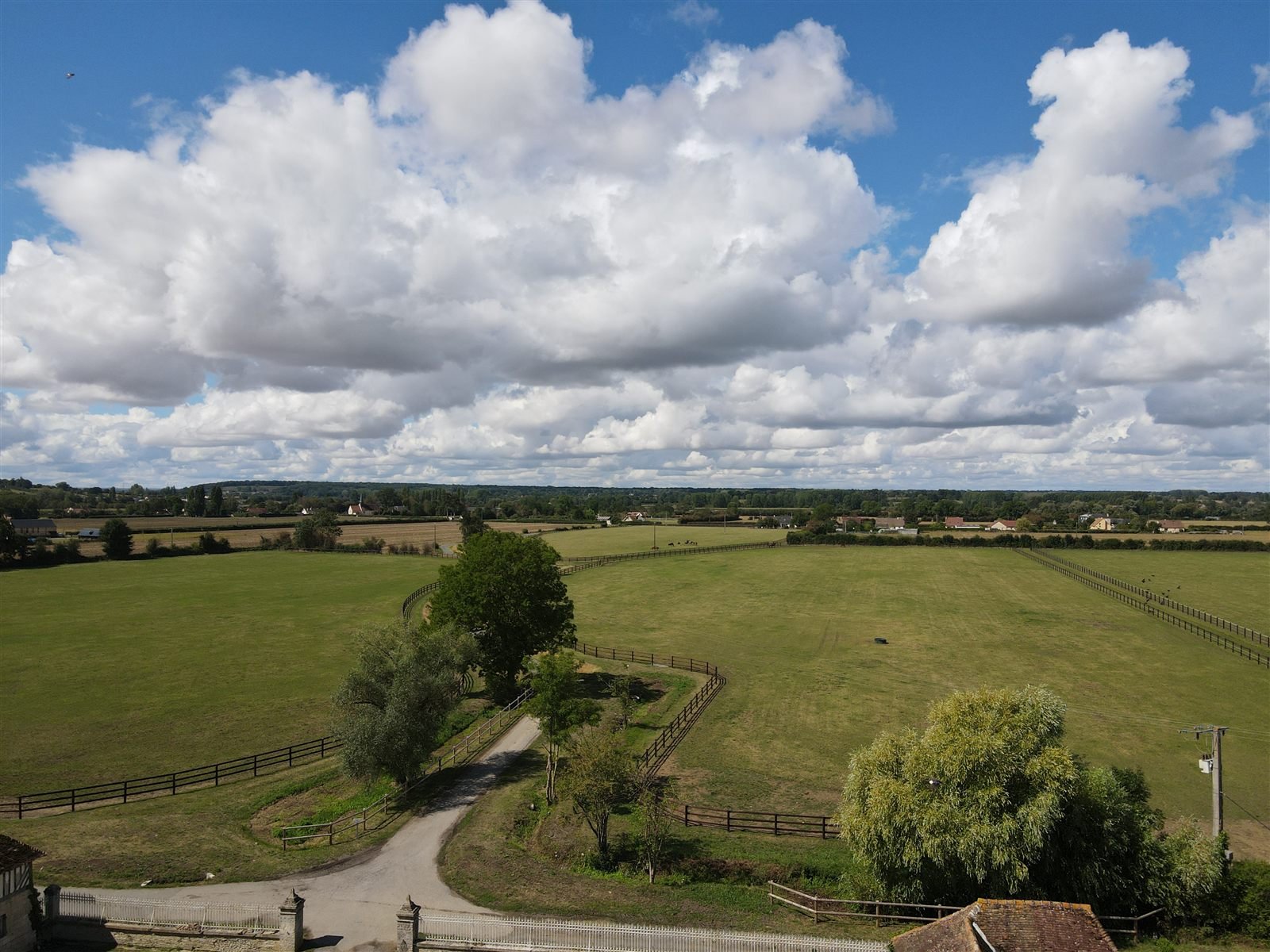 Normandy landscape around Grand Lys